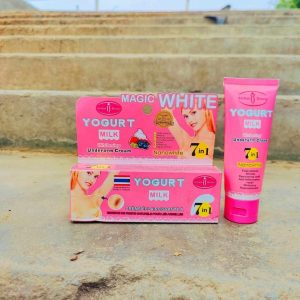 Magic White Yogurt Whitening Underarm Cream.